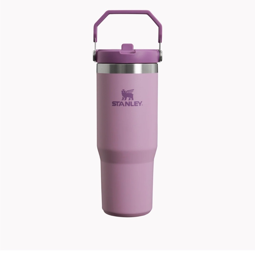 New Stanley IceFlow Purple lilac flip straw stainless steel  Tumbler